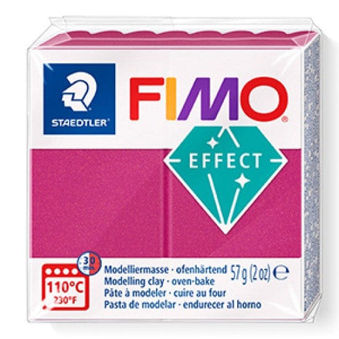 METALLIC BORDEAUX Staedtler FIMO 'Effect' Polymer Clay | Creative Finishes for Crafts Staedtler FIMO 'Effect' Polymer Clay | Creative Finishes for Crafts