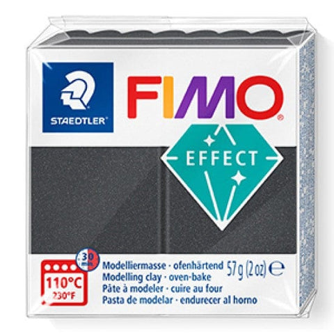 METALLIC STEEL GREY Staedtler FIMO 'Effect' Polymer Clay | Creative Finishes for Crafts Staedtler FIMO 'Effect' Polymer Clay | Creative Finishes for Crafts