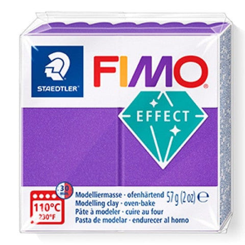 METALLIC LILAC Staedtler FIMO 'Effect' Polymer Clay | Creative Finishes for Crafts Staedtler FIMO 'Effect' Polymer Clay | Creative Finishes for Crafts
