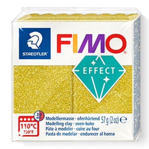 GOLD SPARKLE Staedtler FIMO 'Effect' Polymer Clay | Creative Finishes for Crafts Staedtler FIMO 'Effect' Polymer Clay | Creative Finishes for Crafts
