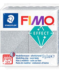 GLITTER SILVER Staedtler FIMO 'Effect' Polymer Clay | Creative Finishes for Crafts Staedtler FIMO 'Effect' Polymer Clay | Creative Finishes for Crafts