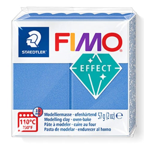 METALLIC BLUE Staedtler FIMO 'Effect' Polymer Clay | Creative Finishes for Crafts Staedtler FIMO 'Effect' Polymer Clay | Creative Finishes for Crafts