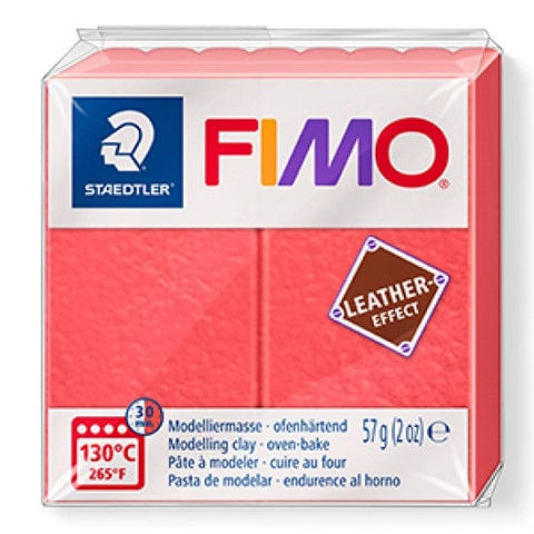 WATERMELON Staedtler FIMO 'Leather-Effect' Polymer Clay | Flexible & Durable Staedtler FIMO 'Leather-Effect' Polymer Clay | Flexible & Durable