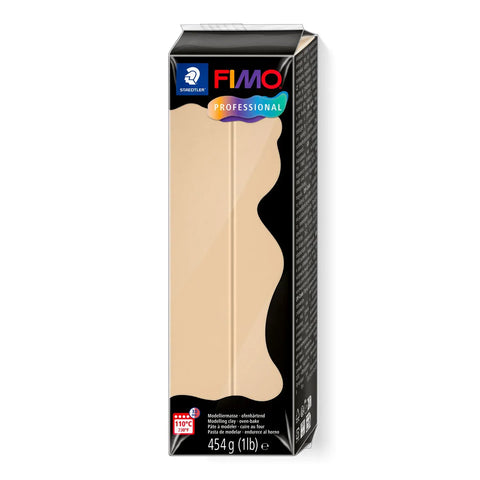 CHAMPAGNE Staedtler Fimo Professional Clay Sand 454g – Polymer Clay for Sculpting STAEDTLER FIMO Professional Clay Sand 454g – Polymer Clay for Sculpting