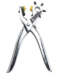Stainless Steel 3-In-1 Grommet Eyelet Pliers Tool, with Hole Puncher, Platinum Stainless Steel 3-In-1 Grommet Eyelet Pliers Tool, with Hole Puncher, Platinum