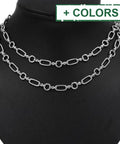 Stainless Steel Chain 1:1 Oval Link 12x6x1.5mm and Round Link 7x1.5mm Stainless Steel Chain 1:1 Oval Link 12x6x1.5mm and Round Link 7x1.5mm