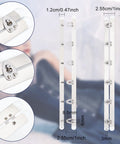 Stainless Steel Corset Busk – 6 Hook & Eye Closure | Corset, Bustier & Waist Trainer Sewing Supplies Stainless Steel Corset Busk – 6 Hook & Eye Closure | Corset, Bustier & Waist Trainer Sewing Supplies