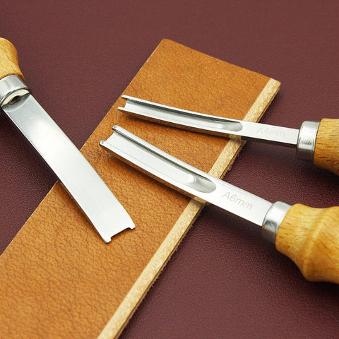 Stainless Steel Edge Beveler Skiving, for Leather Crafts Stainless Steel Edge Beveler Skiving, for Leather Crafts