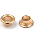 GOLDEN Stainless Steel Eyelet Core for Large-Hole Beads – 9 × 4mm Stainless Steel Large-Hole Bead Eyelet 9mm | BalzarCrafts