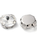 Stainless Steel Flat Round Sew on Rhinestone Stainless Steel Flat Round Sew on Rhinestone