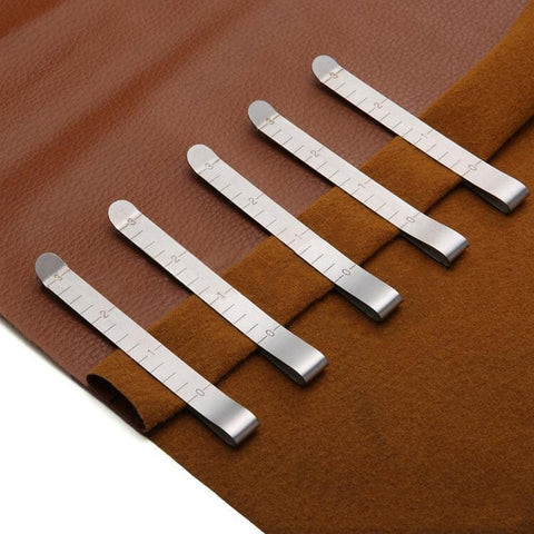 Stainless Steel Sewing Clip Cloth Ruler, Hemming Clips, Hem Maker Ruler Stainless Steel Sewing Clip Cloth Ruler, Hemming Clips, Hem Maker Ruler