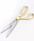 195mm long, 62mm wide, 17mm thick Stainless Steel Tailor Scissors, Sewing Scissors, Gold Stainless Steel Tailor Scissors, Sewing Scissors, Gold