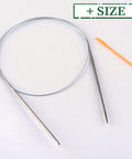 Steel Wire Stainless Steel Circular Knitting Needles & Plastic Tapestry Needle Steel Wire Stainless Steel Circular Knitting Needles & Plastic Tapestry Needle