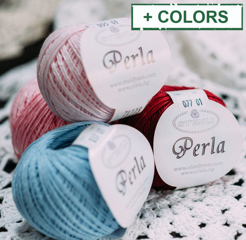 Stenli Perla Yarn – Soft Knitting & Crochet Yarn Stenli Perla Yarn – Soft Premium Knitting & Crochet Yarn | Balzar Crafts Cyprus