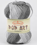 1001 Stenli Pop Art Yarn – Colourful Yarn for Knitting & Crochet, Worsted/Medium Weight Yarn Pop Art Yarn for Knitting & Crochet | BalzarCrafts Cyprus