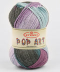 1082 Stenli Pop Art Yarn – Colourful Yarn for Knitting & Crochet, Worsted/Medium Weight Yarn Pop Art Yarn for Knitting & Crochet | BalzarCrafts Cyprus
