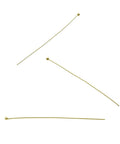 Sterling Silver 925 0.3mm Pin with 1mm Ball Head Pin Sterling Silver 925 0.3mm Pin with 1mm Ball Head Pin
