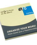 Stick Notes 75x75mm Yellow – 100 Sheets | Office & Home Use Stick Notes 75x75mm Yellow – 100 Sheets | Office & Home Use
