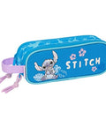 Stitch Double Pencil Case – 21x8x6 cm School Stationery Organizer Stitch Double Pencil Case – 21x8x6 cm School Stationery Organizer