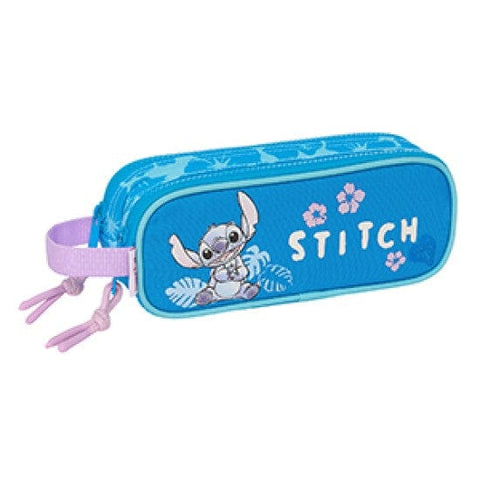 Stitch Double Pencil Case – 21x8x6 cm School Stationery Organizer Stitch Double Pencil Case – 21x8x6 cm School Stationery Organizer
