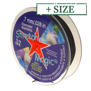 Stretch Magic Elastic Cord, Black Stretch Magic Elastic Cord, Black