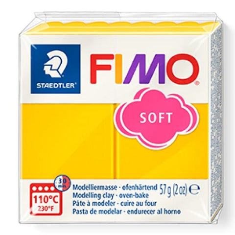 SUNFLOWER Staedtler FIMO Soft 57g – Oven-Bake Polymer Clay for Crafting & Sculpting Staedtler FIMO Soft 57g – Oven-Bake Polymer Clay for Crafting & Sculpting - Cyprus