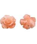 SANDY BROWN (CF7493-07) Synthetic Coral Beads, Dyed, Flower, Rosy Brown 12x7mm Synthetic Coral Beads, Dyed, Flower, Rosy Brown 12x7mm