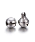 Tarnish Resistant 304 Stainless Steel Bell Charms, Stainless Steel Color Tarnish Resistant 304 Stainless Steel Bell Charms, Stainless Steel Color