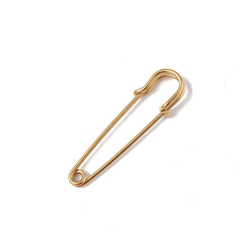 ION GOLD PLATED Tarnish Resistant 304 Stainless Steel Safety Pins Tarnish Resistant 304 Stainless Steel Safety Pins