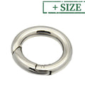 Tarnish Resistant 304 Stainless Steel Spring Gate Rings – O Rings & Snap Clasps Tarnish Resistant 304 Stainless Steel Spring Gate Rings – O Rings & Snap Clasps