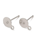 Tarnish Resistant 304 Stainless Steel Stud Earring Findings Tarnish Resistant 304 Stainless Steel Stud Earring Findings