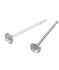 Tarnish Resistant 304 Stainless Steel Stud Earring Findings 14x3mm – for Half Drilled Beads Tarnish Resistant 304 Stainless Steel Stud Earring Findings 14x3mm – for Half Drilled Beads