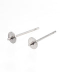 Tarnish Resistant 304 Stainless Steel Stud Earring Findings 14x4mm – for Half Drilled Beads Tarnish Resistant 304 Stainless Steel Stud Earring Findings 14x4mm – for Half Drilled Beads
