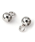 Tarnish Resistant 304 Stainless Steel Tube Bails, Loop Bails, Rondelle Bail Beads 3.5x7mm Tarnish Resistant 304 Stainless Steel Tube Bails, Loop Bails, Rondelle Bail Beads 3.5x7mm