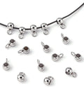 Tarnish Resistant 304 Stainless Steel Tube Bails, Loop Bails, Rondelle Bail Beads 3.5x7mm Tarnish Resistant 304 Stainless Steel Tube Bails, Loop Bails, Rondelle Bail Beads 3.5x7mm