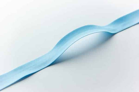 BABY BLUE - 27 Tekis Cotton Bias Tape 20mm – Quality Fabric Binding Tape for Sewing, Edging & Finishing Tekis Cotton Bias Tape 20mm – Quality Fabric Binding Tape for Sewing, Edging & Finishing
