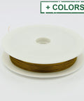 Tiger Tail Craft Wire, Nylon-coated Steel, Stainless Craft Wire, 0.45mm Tiger Tail Craft Wire, Nylon-coated Steel, Stainless Craft Wire, 0.45mm