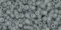 250 grams TOHO - Round 11/0 : Transparent-Frosted Lt Gray (250g) TOHO - Round 11/0 : Transparent-Frosted Lt Gray (250g)