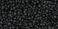 TOHO - Round 15/0 : Opaque-Frosted Jet TOHO - Round 15/0 : Opaque-Frosted Jet