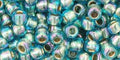 TOHO - Round 6/0 : Gold-Lined Rainbow Aqua TR-06-995 TOHO - Round 6/0 : Gold-Lined Rainbow Aqua TR-06-995