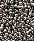 TOHO - Round seed beads 15/0 : Nickel TR-15-711 TOHO - Round seed beads 15/0 : Nickel TR-15-711