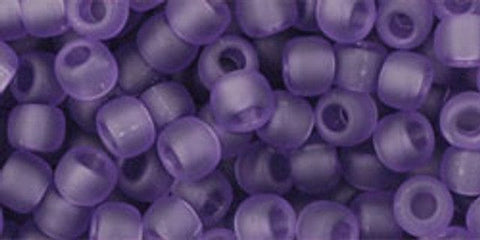 TRANSPARENT FROSTED SUGAR PLUM TOHO Round Seed Beads 3/0 5.5mm Japanese Glass Beads TOHO Round Seed Beads 3/0 5.5mm Japanese Glass Beads