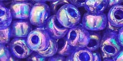 TRANSPARENT RAINBOW COBALT TOHO Round Seed Beads 3/0 5.5mm Japanese Glass Beads TOHO Round Seed Beads 3/0 5.5mm Japanese Glass Beads