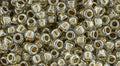TOHO Round Seed Beads 8/0 – Gold-Lined Crystal TOHO Round Seed Beads 8/0 – Gold-Lined Crystal