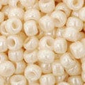 250 grams TOHO - Round seed beads 8/0 : Opaque-Lustered Lt Beige TR-08-123 (250g) TOHO - Round seed beads 8/0 : Opaque-Lustered Lt Beige TR-08-123 (250g)