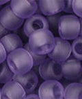 TOHO TRANSPARENT FROSTED SUGAR PLUM TOHO Round Seed Beads 3/0 | Japanese Glass Beads