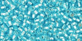 TR-11-23 TOHO - Round 11/0 : Silver-Lined Aquamarine TR-11-23 TOHO - Round 11/0 : Silver-Lined Aquamarine
