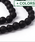 Transparent Glass Bead Strands, Frosted, Round, 8mm Transparent Glass Bead Strands, Frosted, Round, 8mm