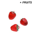 Transparent Resin Fruit Pendants Transparent Resin Fruit Pendants
