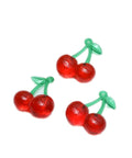 CHERRY Transparent Resin Fruit Pendants Transparent Resin Fruit Pendants